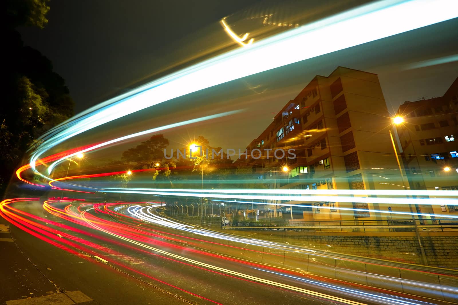 traffic in mega city