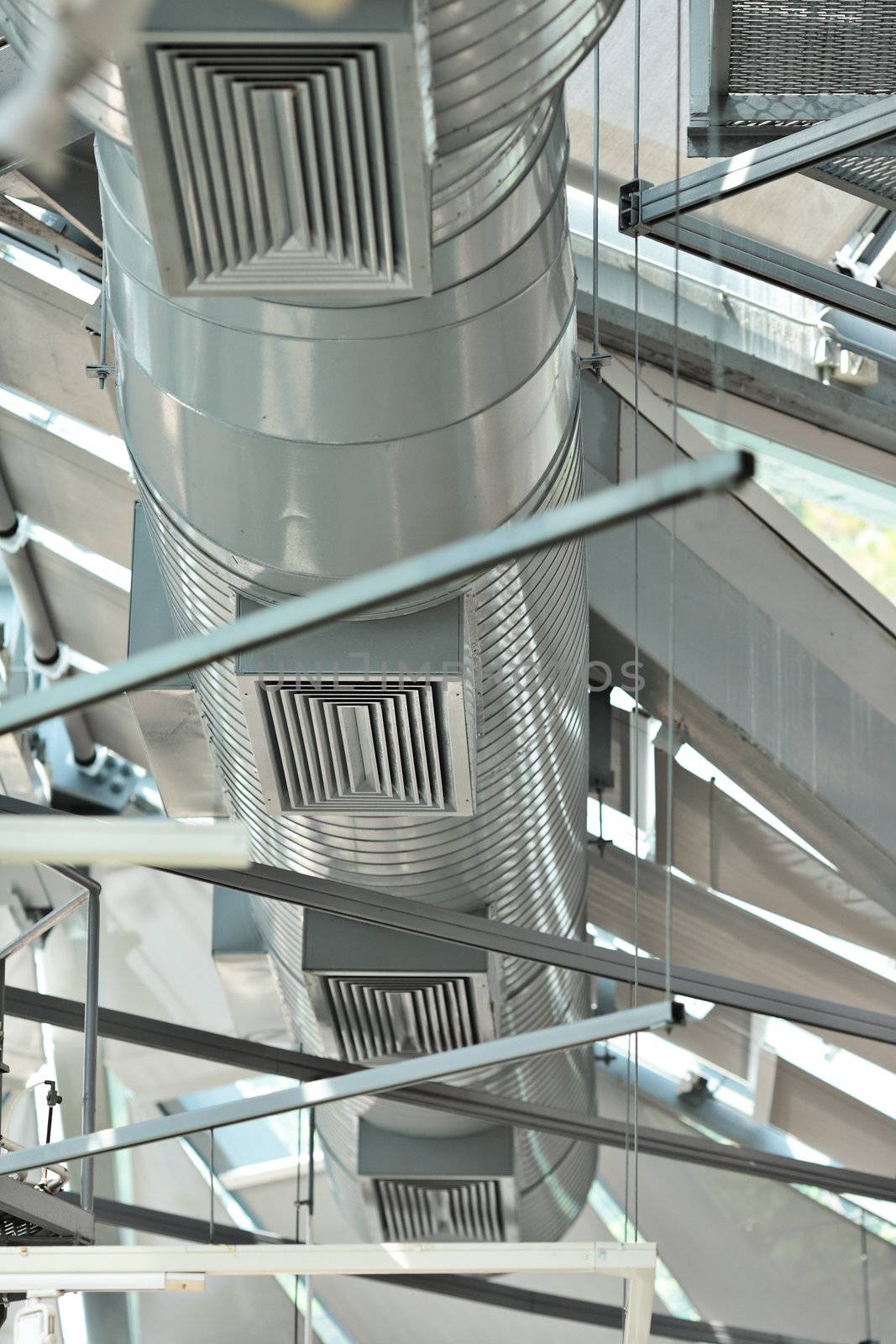 Ventilation pipes of an air condition