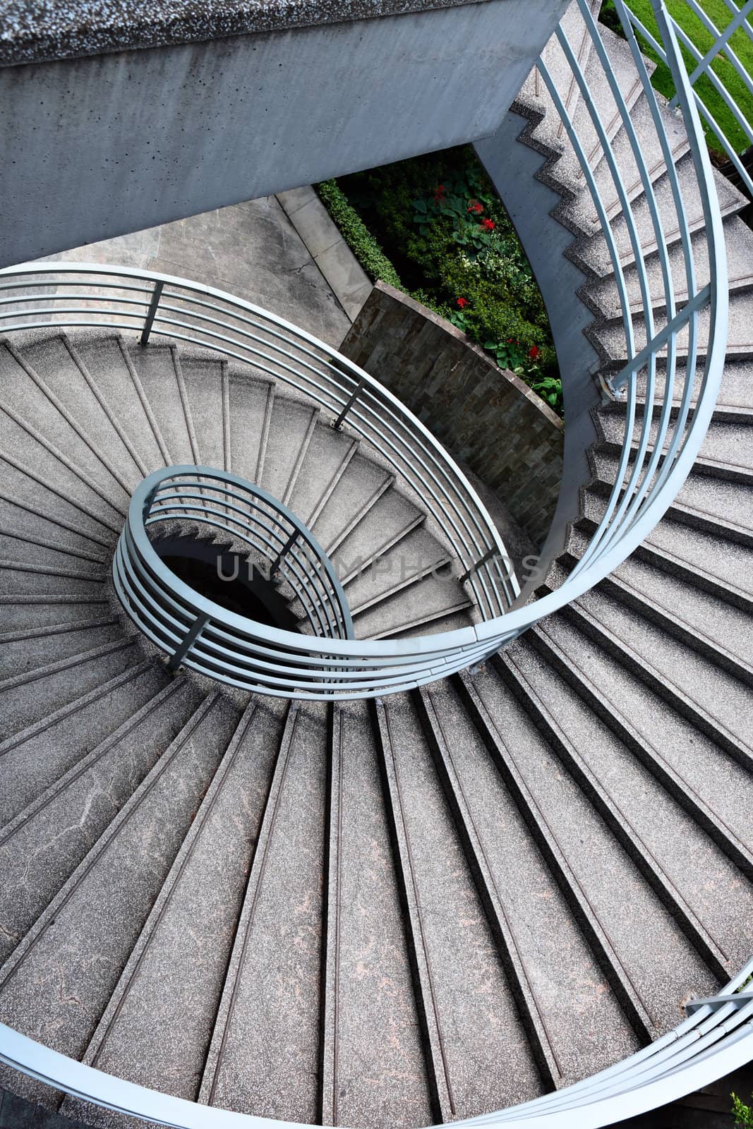 spiraling stair