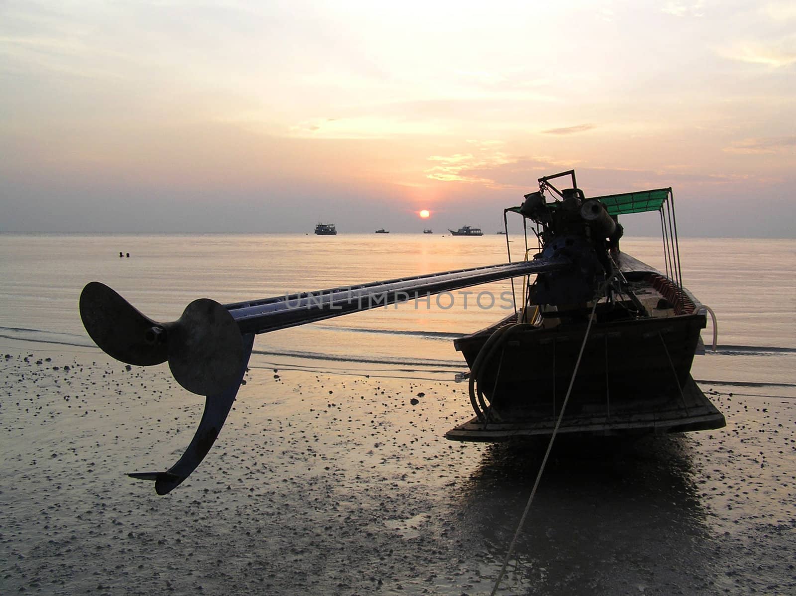 Long tail boat from Thailand.