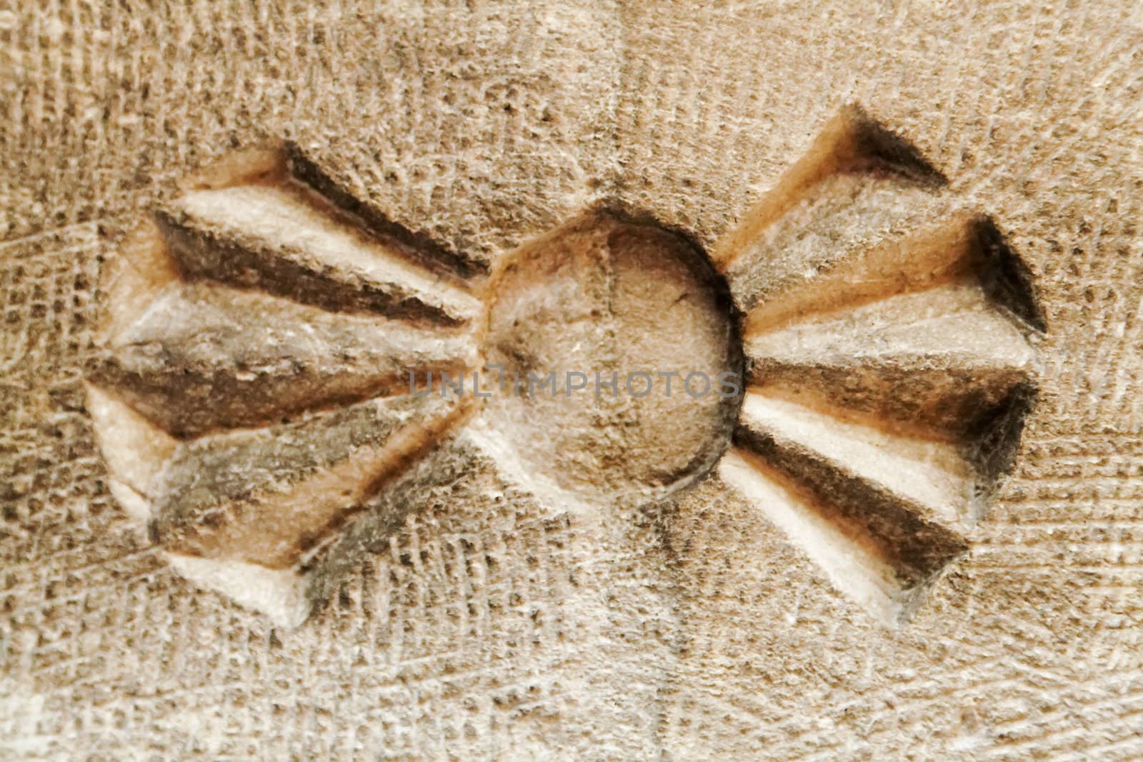 June 2011, Cappadocia Turkey. Engraving on stone