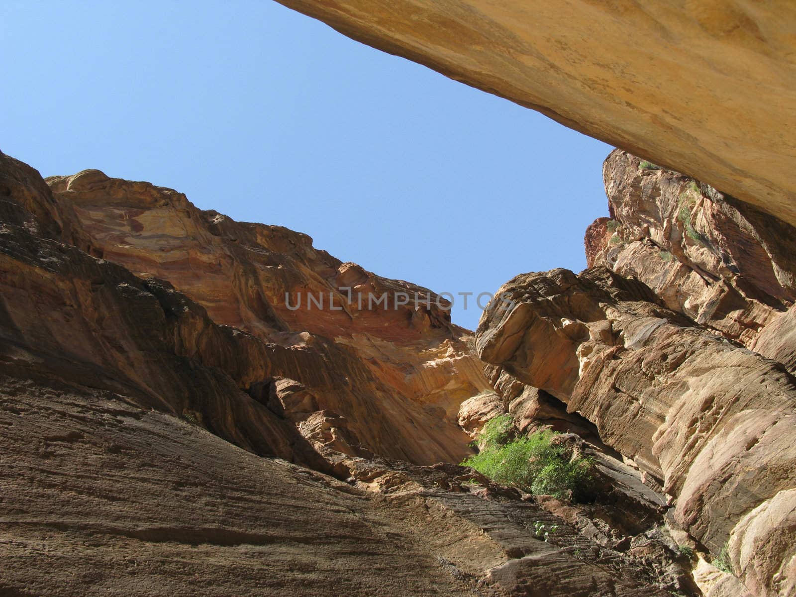 Canyon in Petra by vintrom