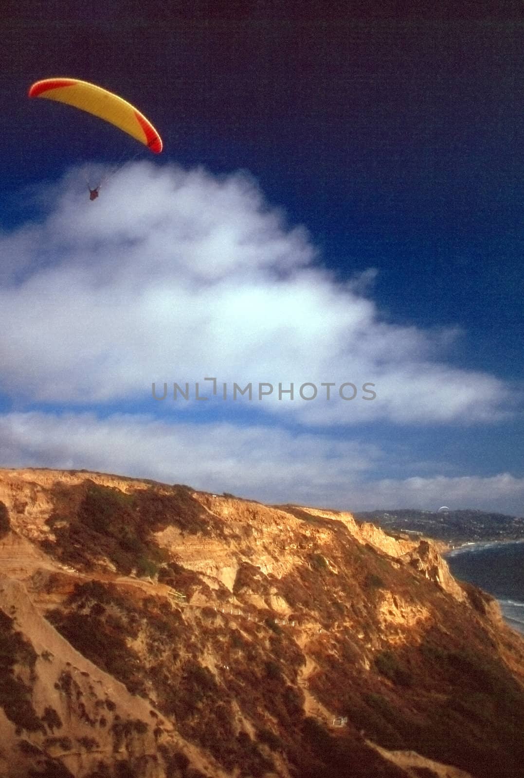 Glider over Torrey Pines