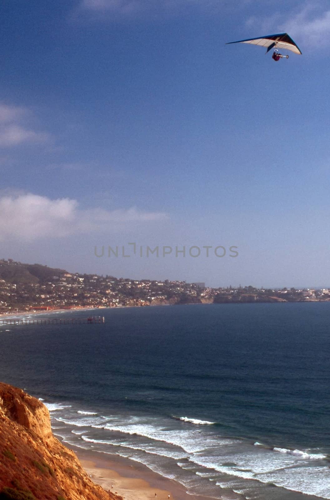 Glider over Torrey Pines