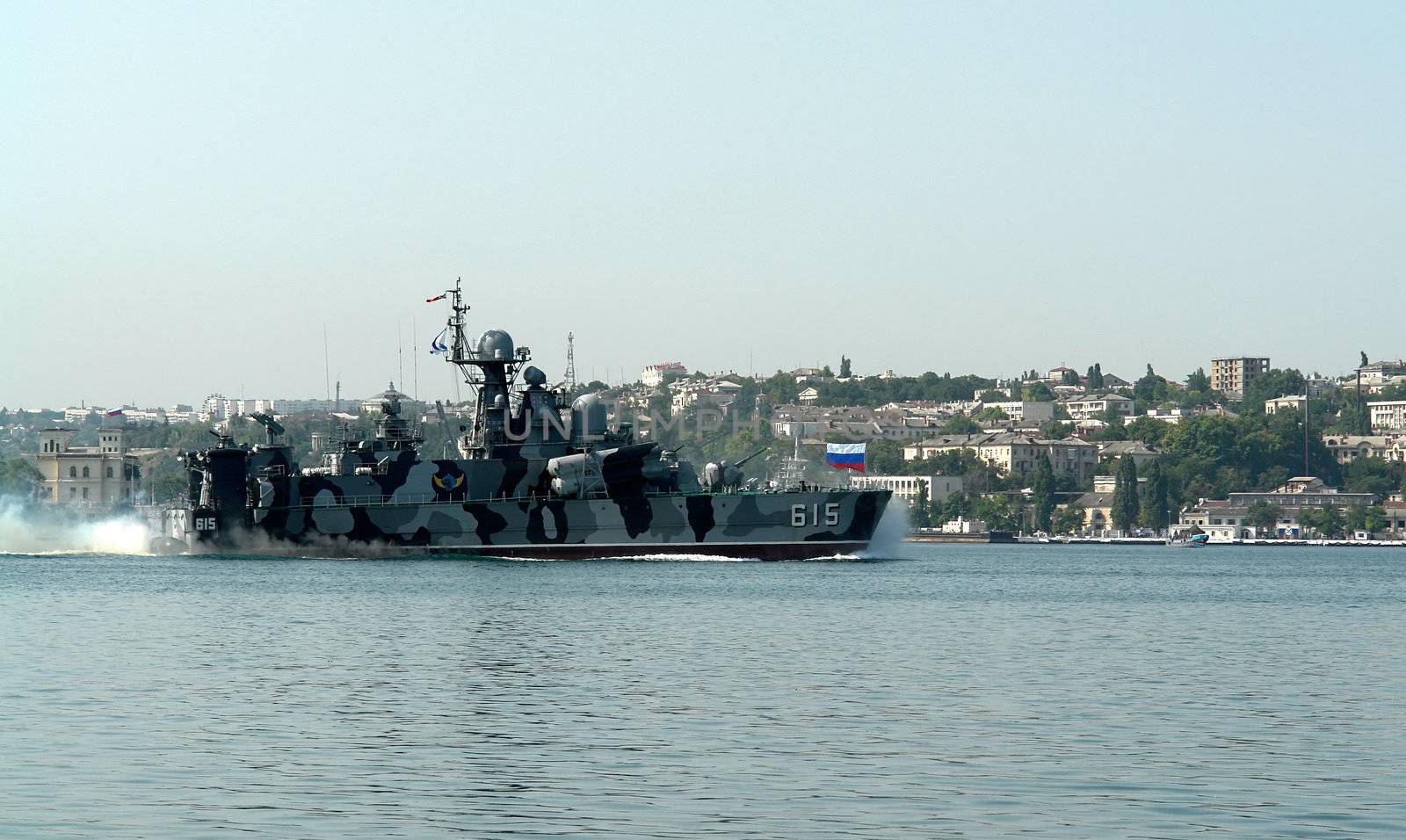 the fighting ship of the russian armed forces