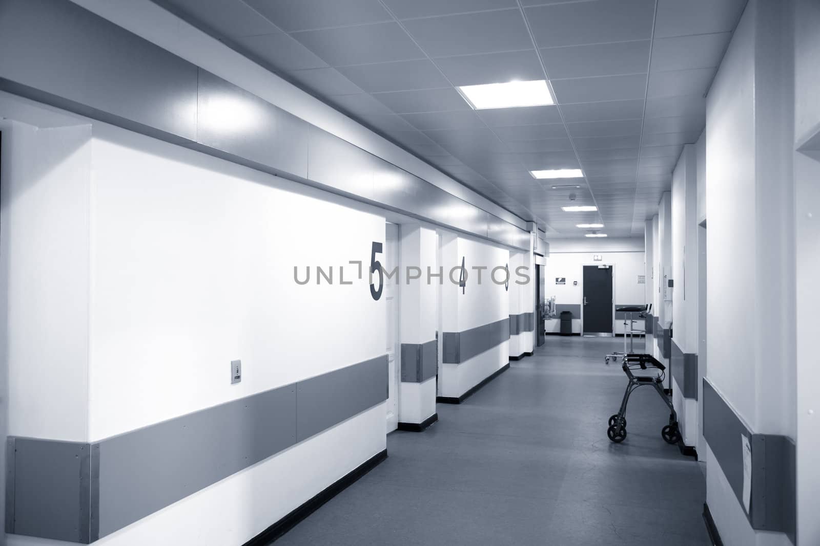 Hospital corridor by ABCDK