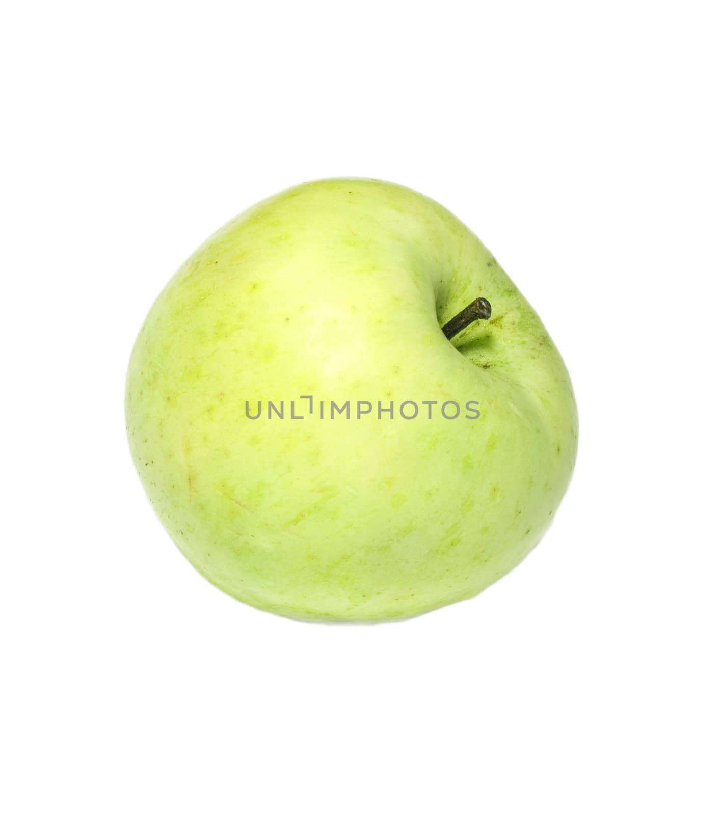 Green fresh apple 