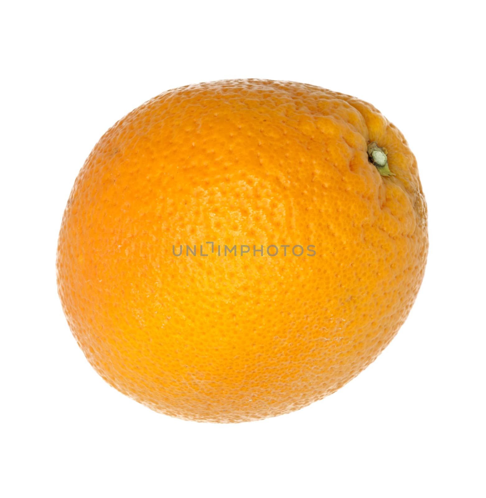 Orange isolated on white background 