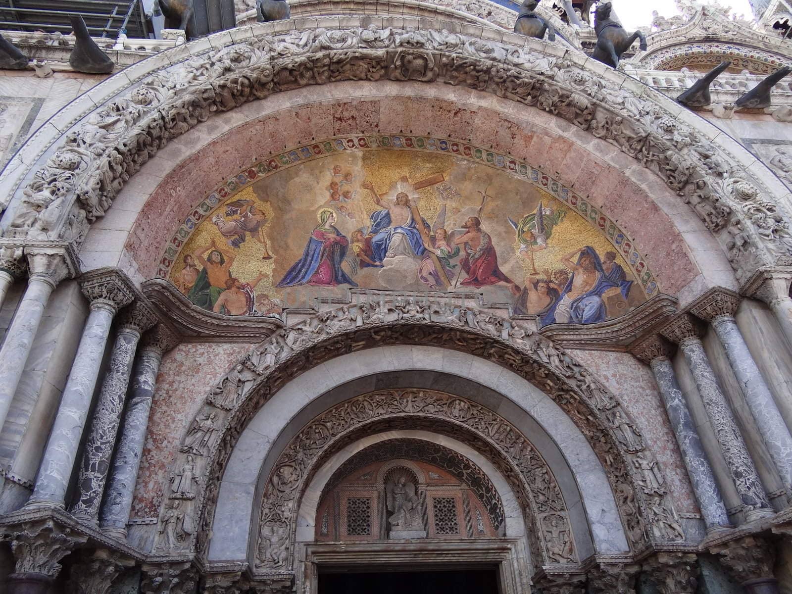 details of st Mark basilica