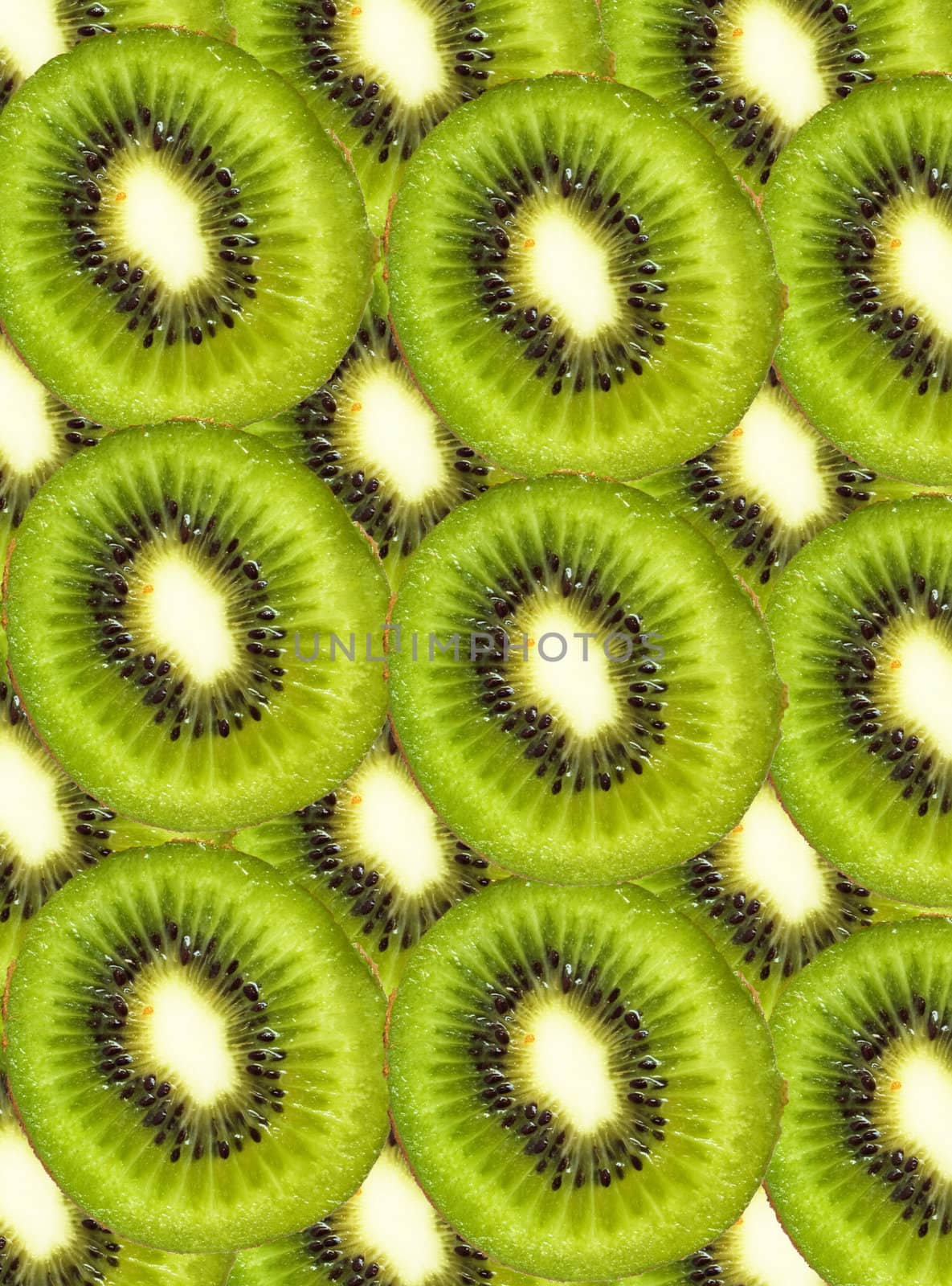 kiwi fruit slices 