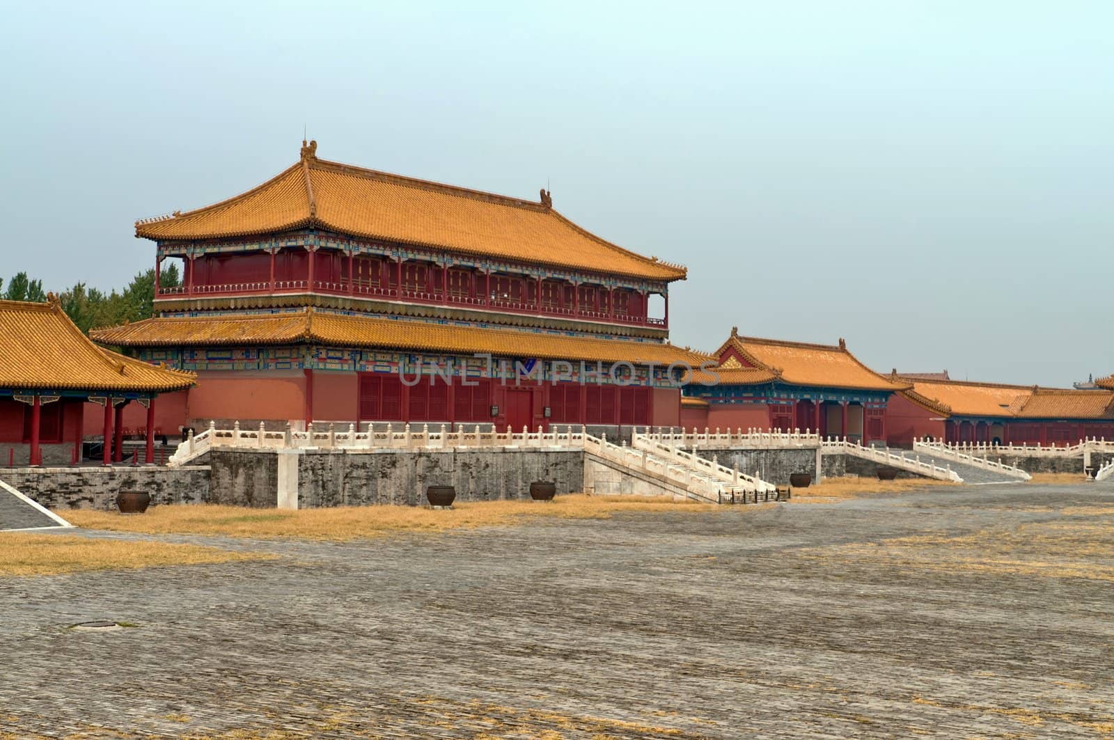 Inside Forbidden City view in Beijing, China