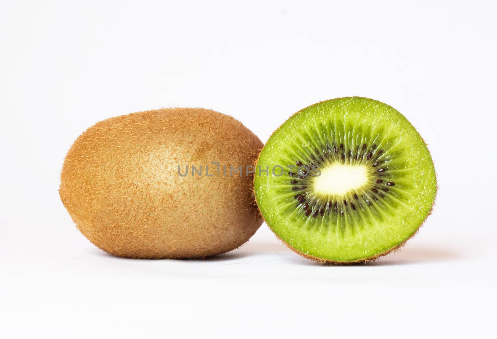 Kiwi isolated on white background 