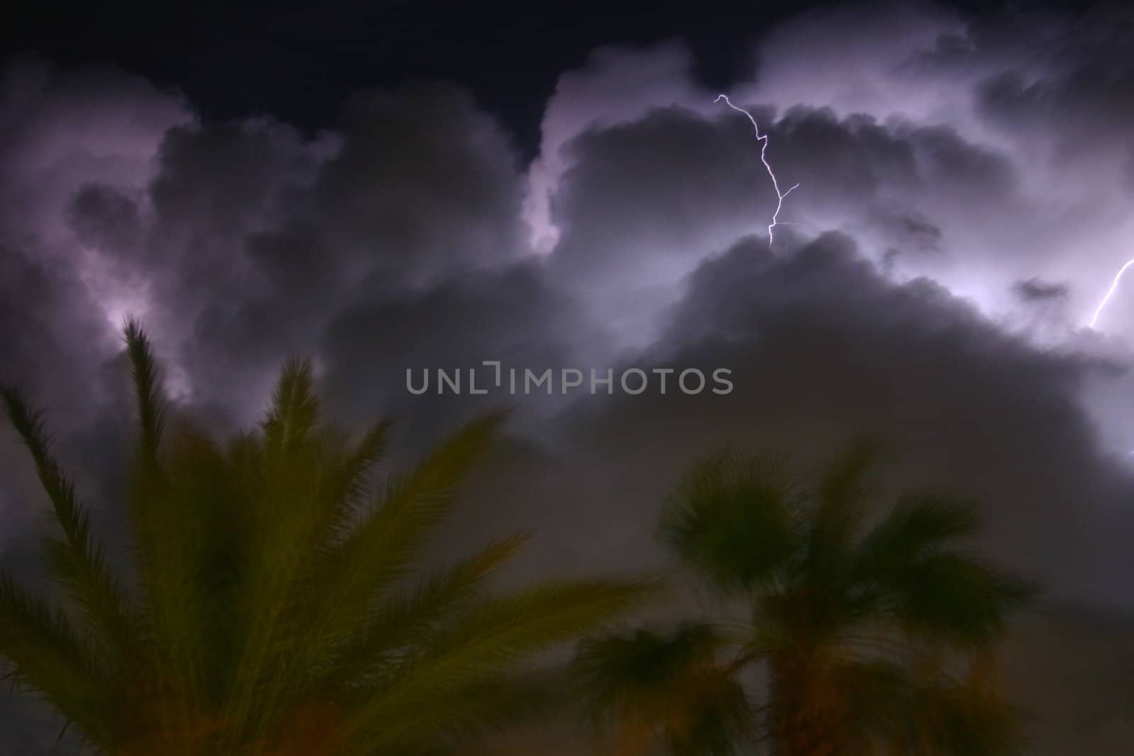 lightning storm