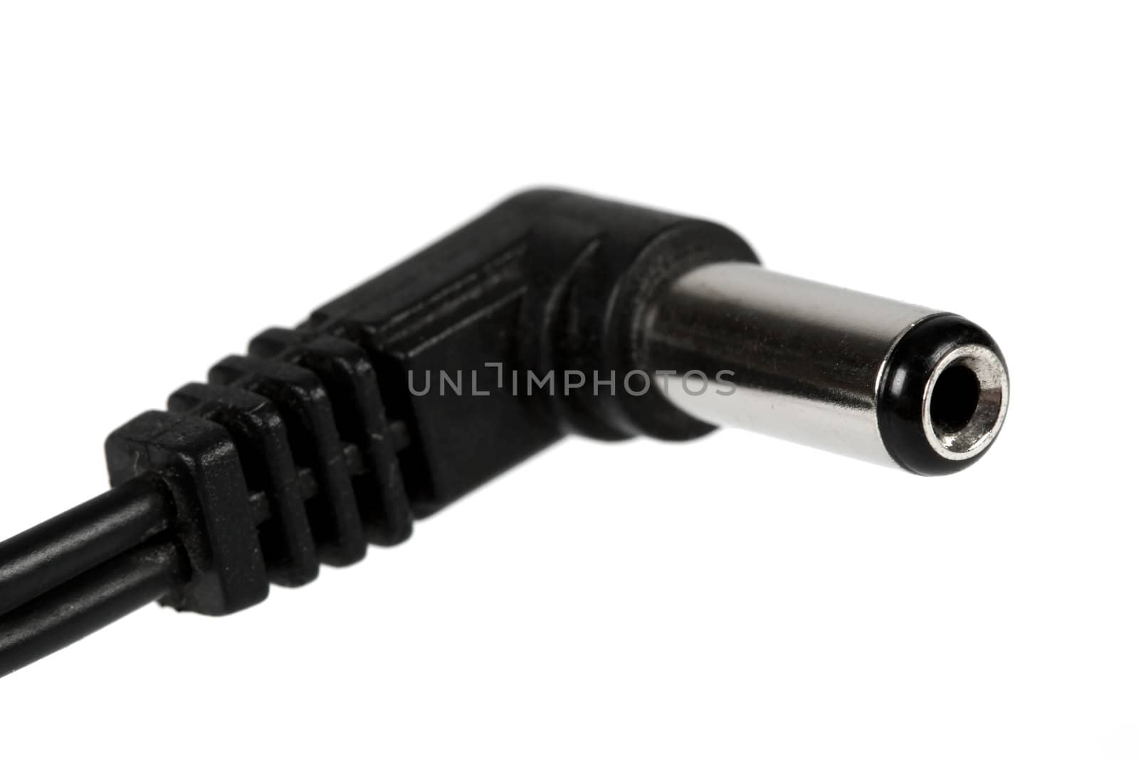 Electric plug, isolated on white background