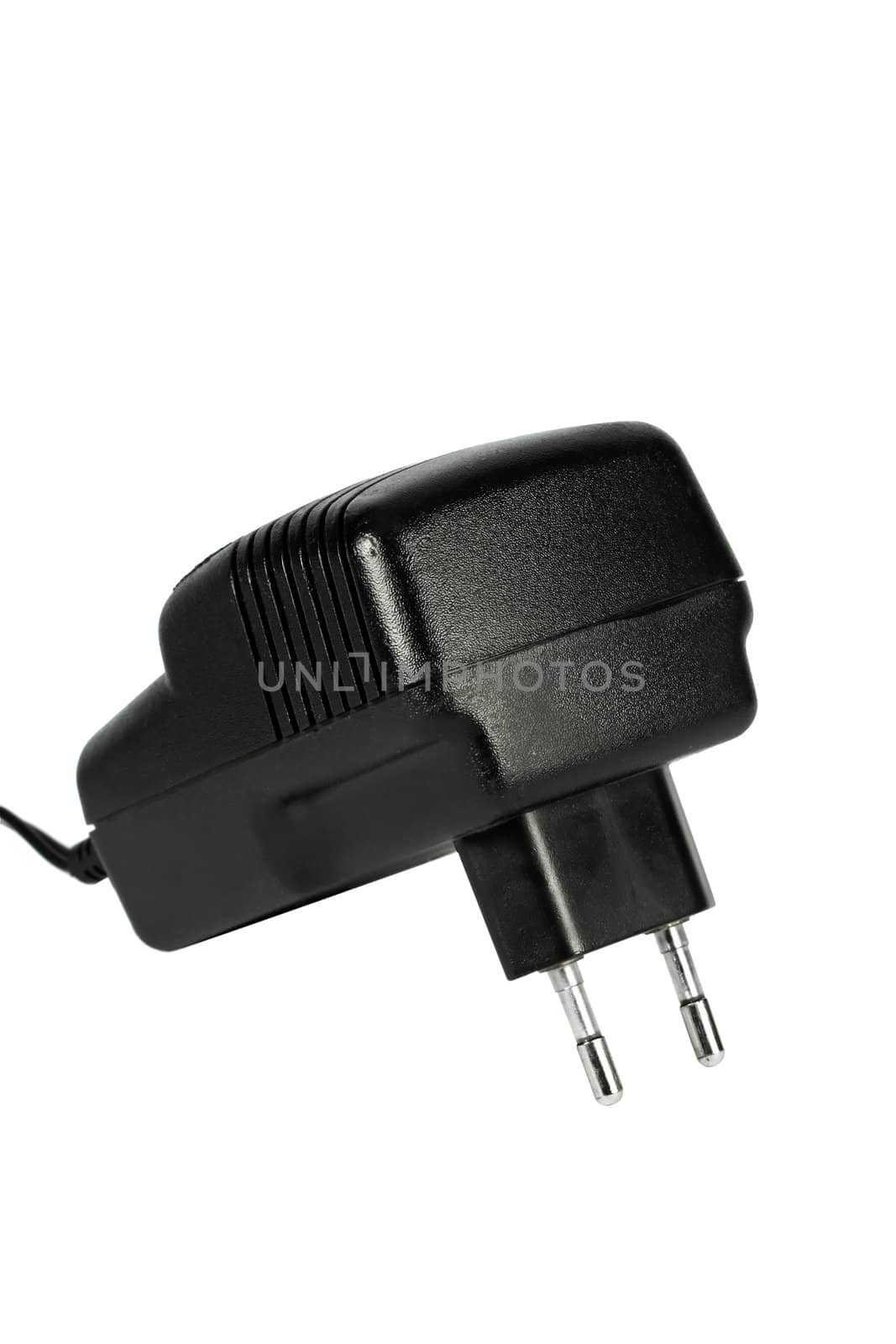 Electric  power adapter, isolated on white background