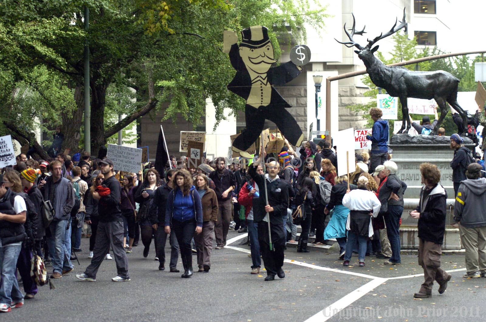 The Occupy Portland movement and the Portland Police