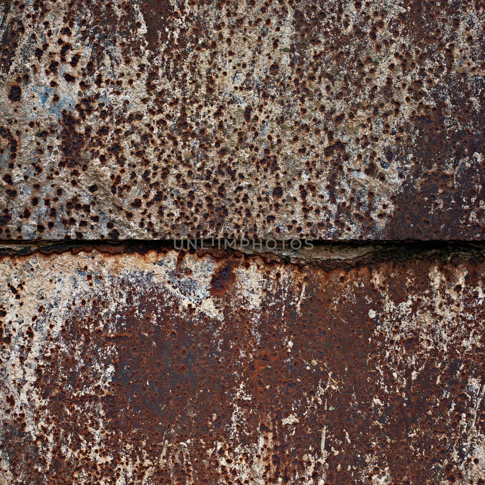 Rusty square background with space for text by pashabo