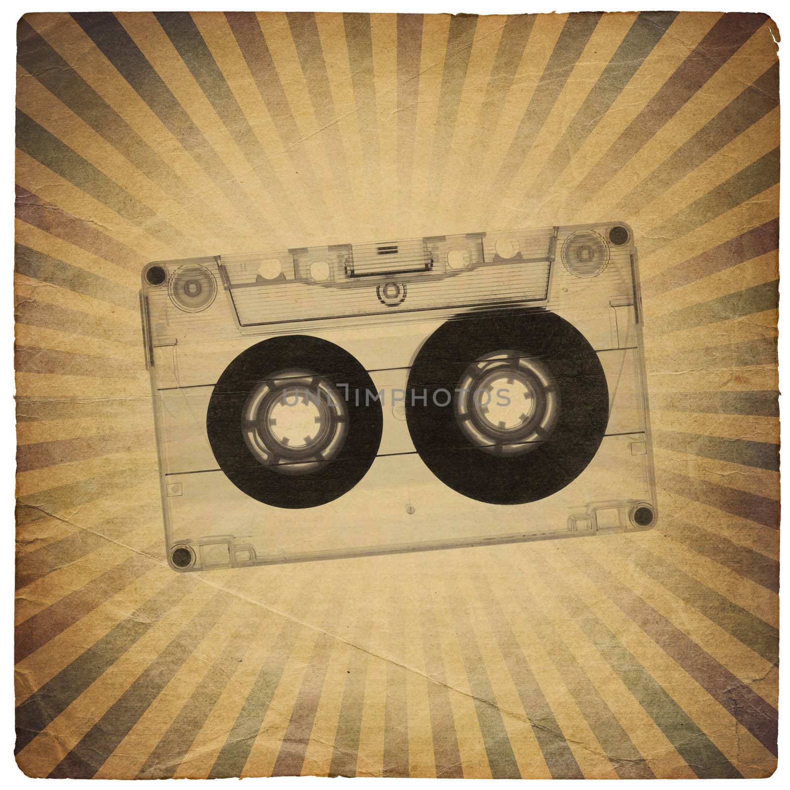 Vintage music abstract background by pashabo