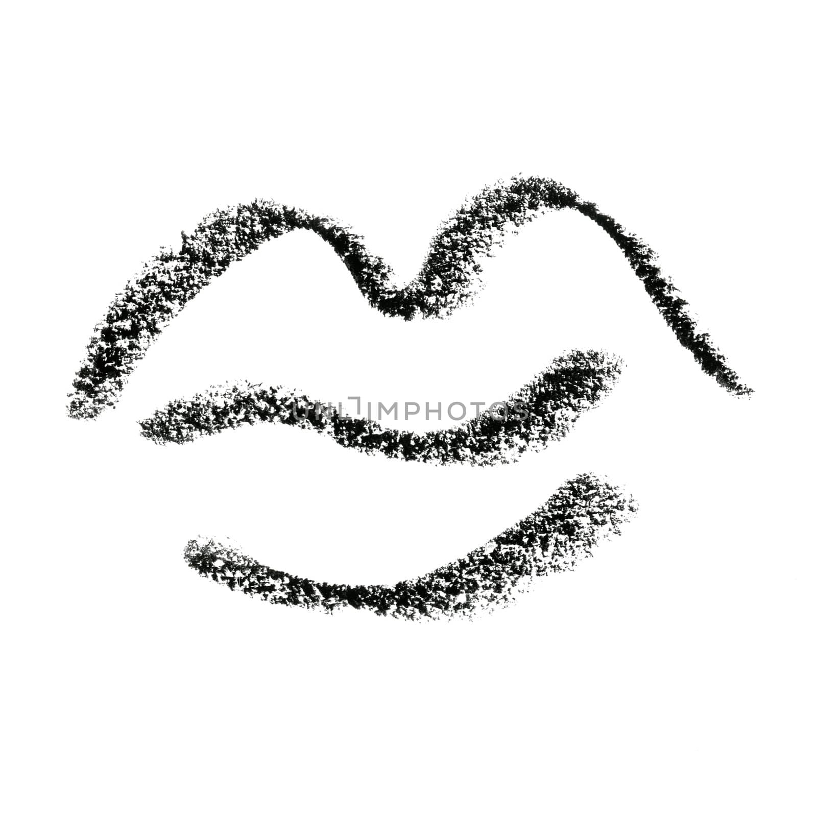 Painted Lips Symbol Outline. by pashabo