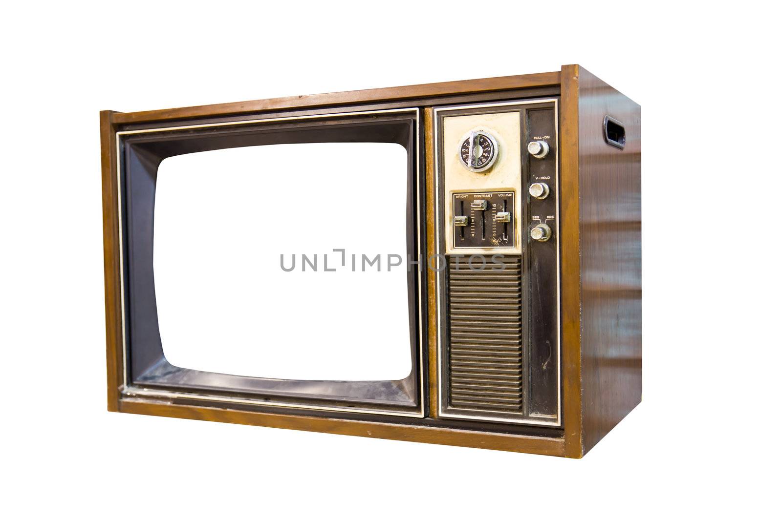 Retro Vintage television 5 by stoonn