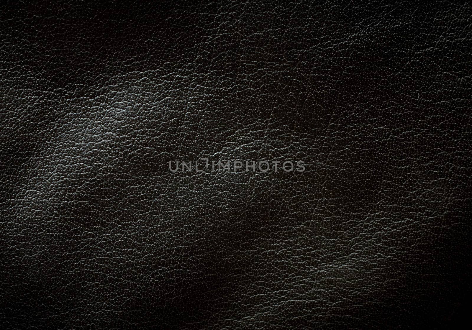Black leather texture horizontal orientation