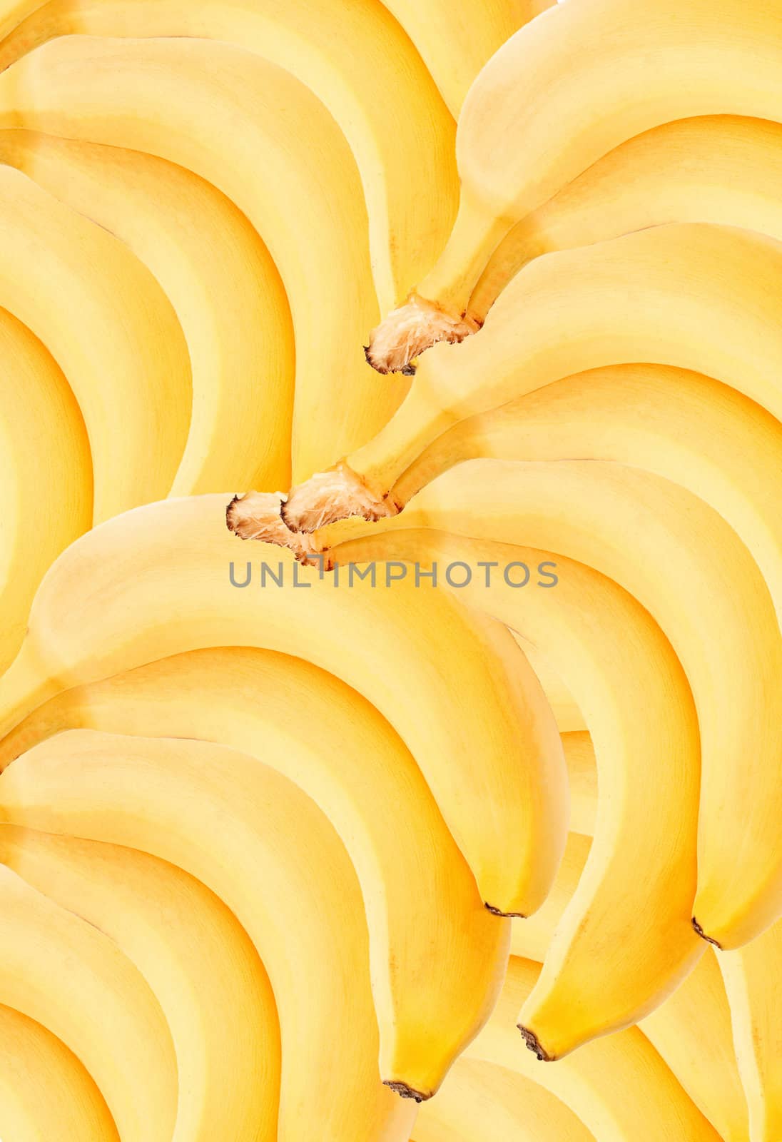 fresh bananas background