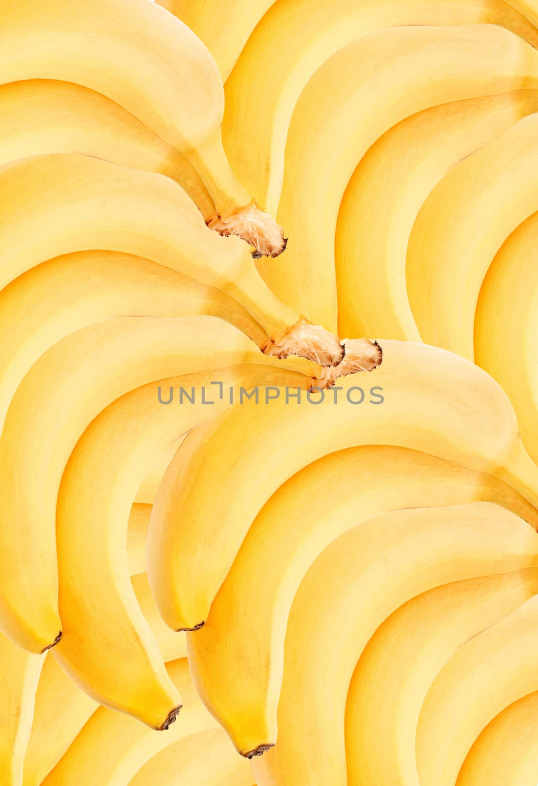 fresh bananas background