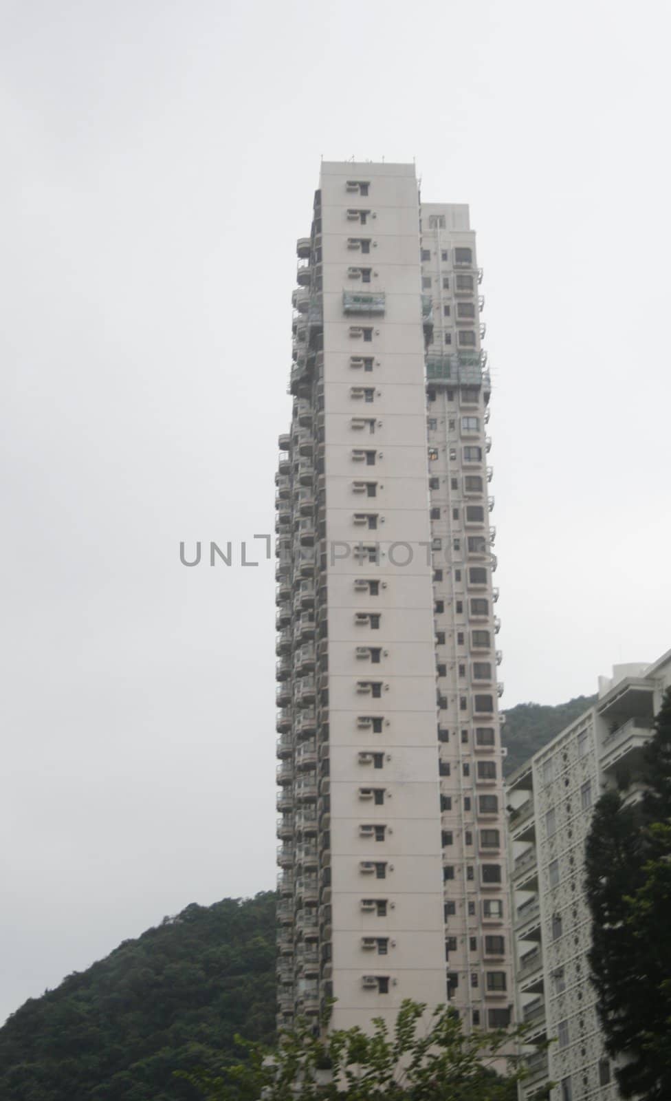 High-rise on the way to the Peak, Hong Kong, China by koep