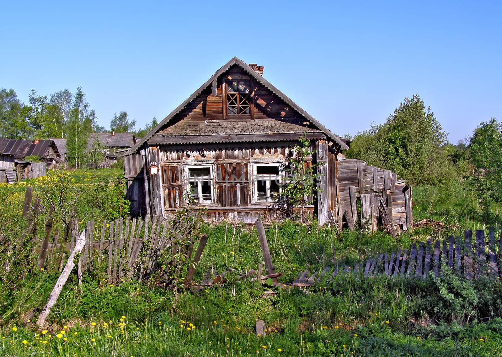 old rural house