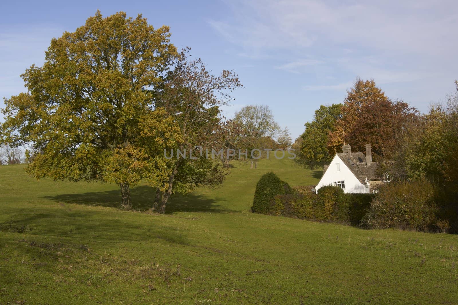 Country cottage in the Cotswolds, Gloucestershire, England.