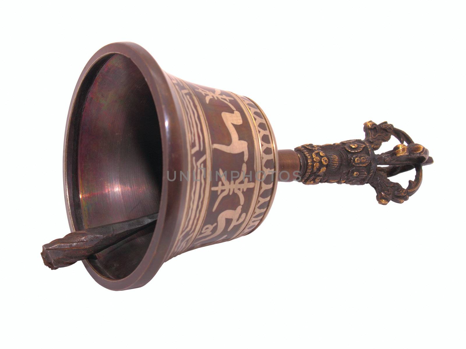 Ceremonial hand bell for meditation by Plus69