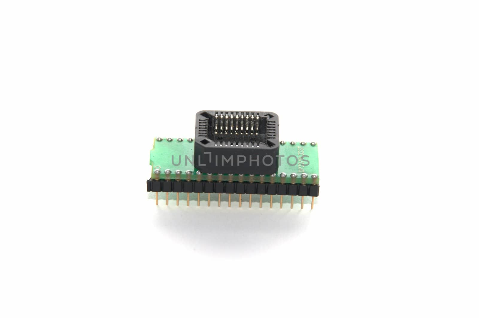 The adapter for microcircuits BIOS on a white background