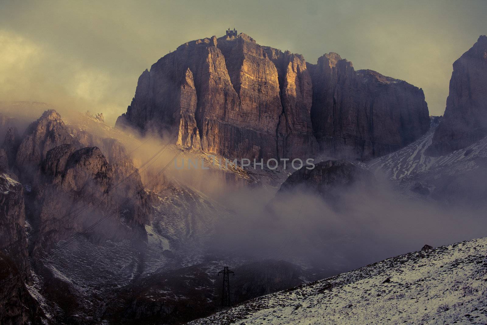 Morning scenery Dolomites by ABCDK