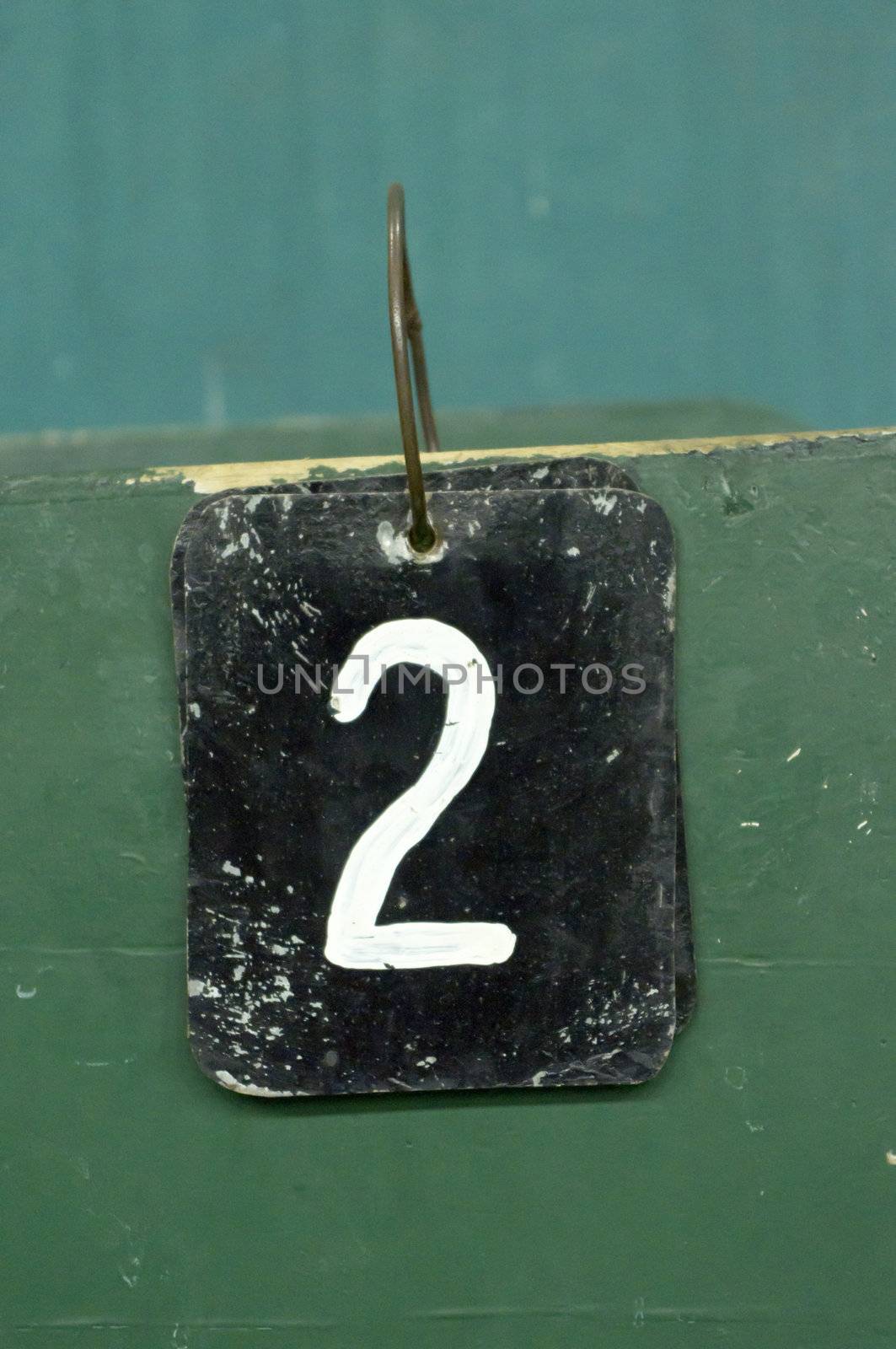 number tags plate for badminton games scores