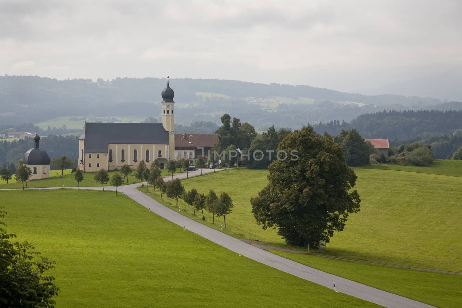 Austrian church at summer by ABCDK