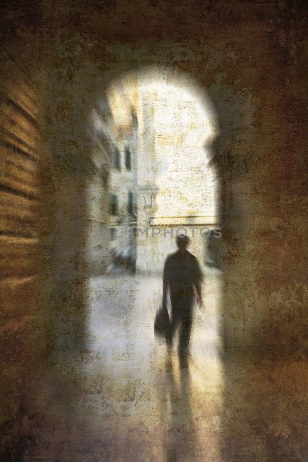 Morning by one of the gates to the old town of Dubrovnik. Several of my photos worked together to reflect age and time.