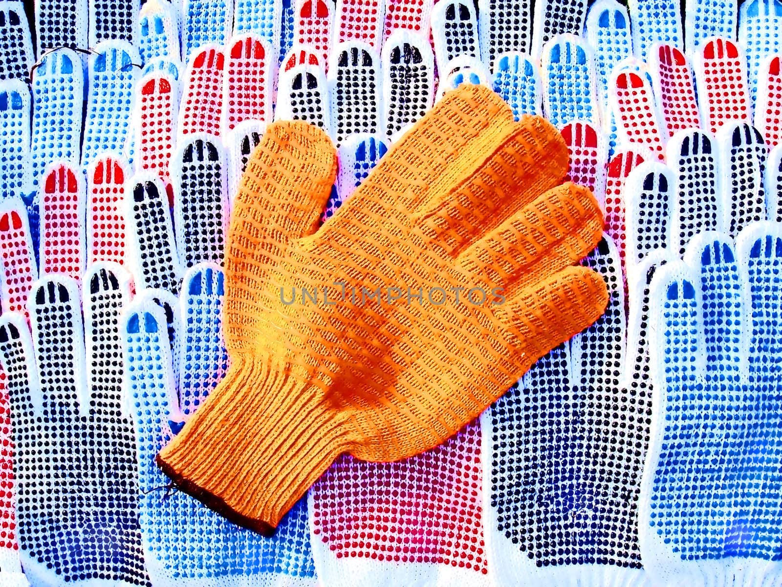 worker of the glove
