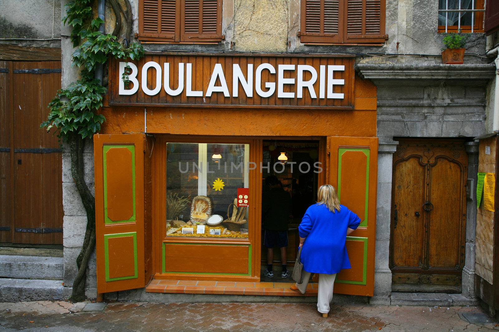 French bakery found in St. Andre, Provence, France