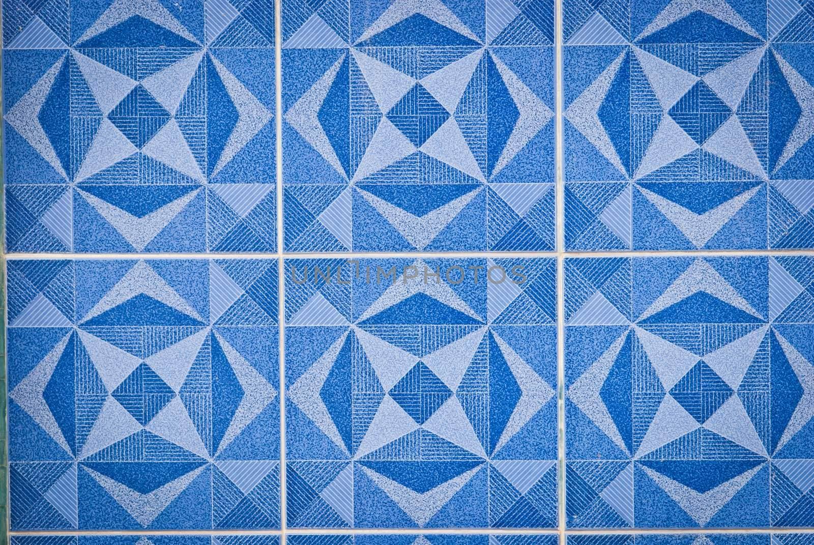 Blue ceramic tile
 by sasilsolutions