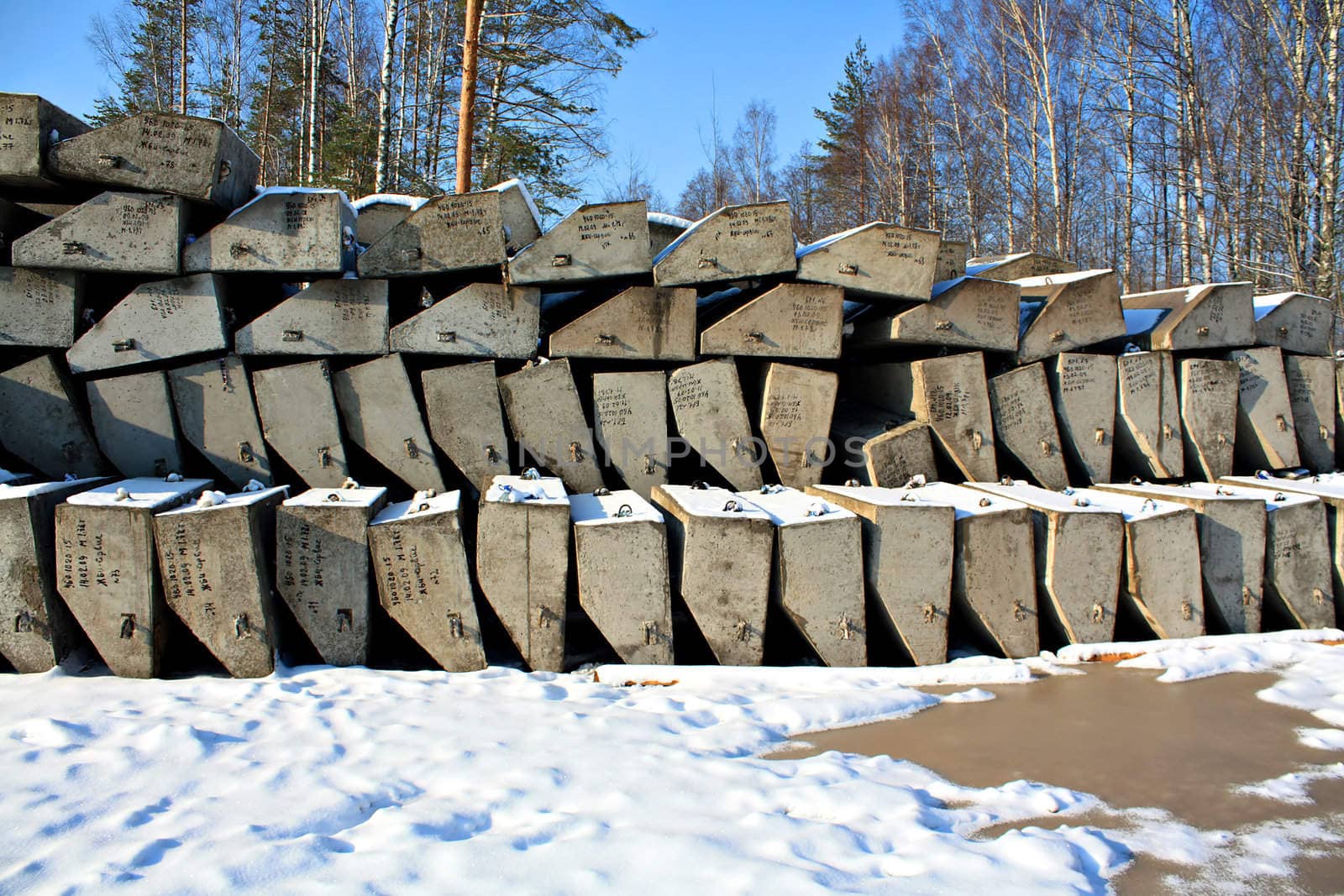 cement blocks