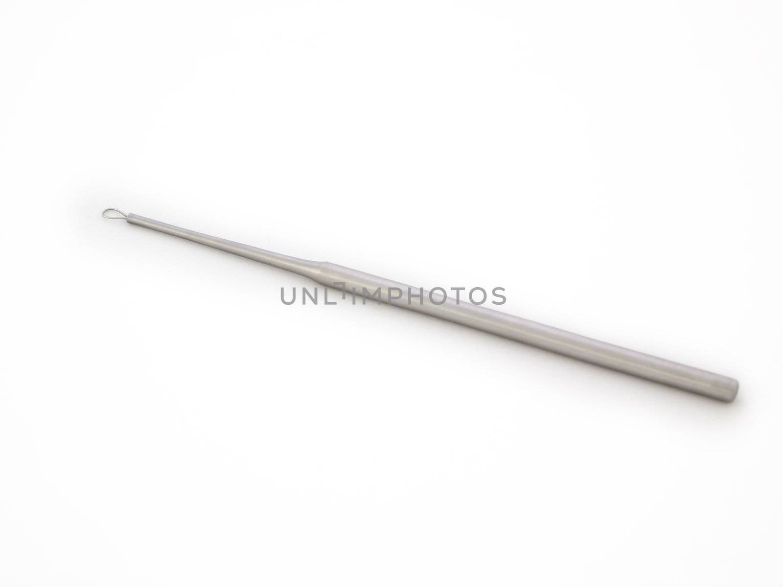 Cerumen curette isolated on a white background by pljvv