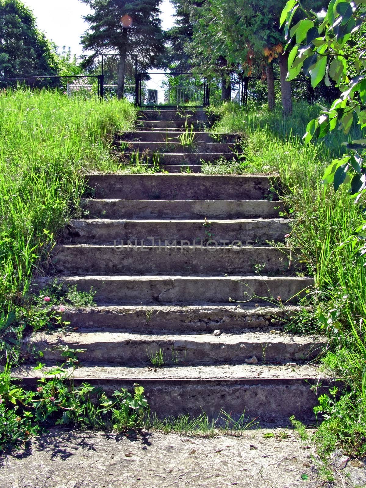 aging stairway