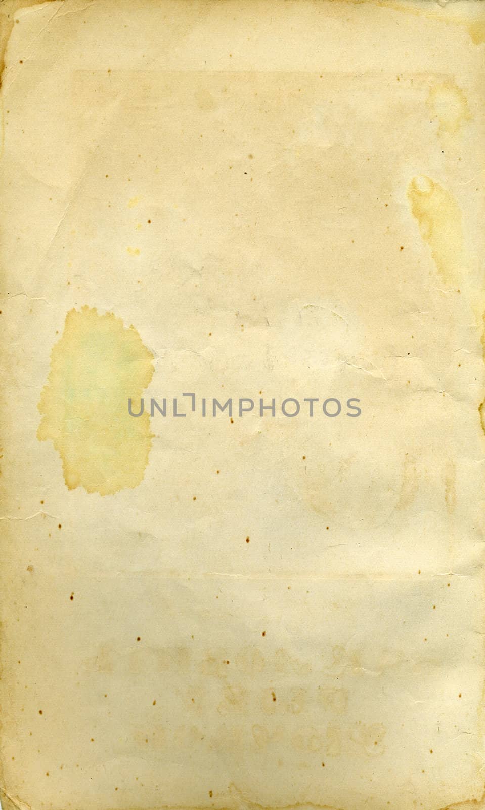 aging paper