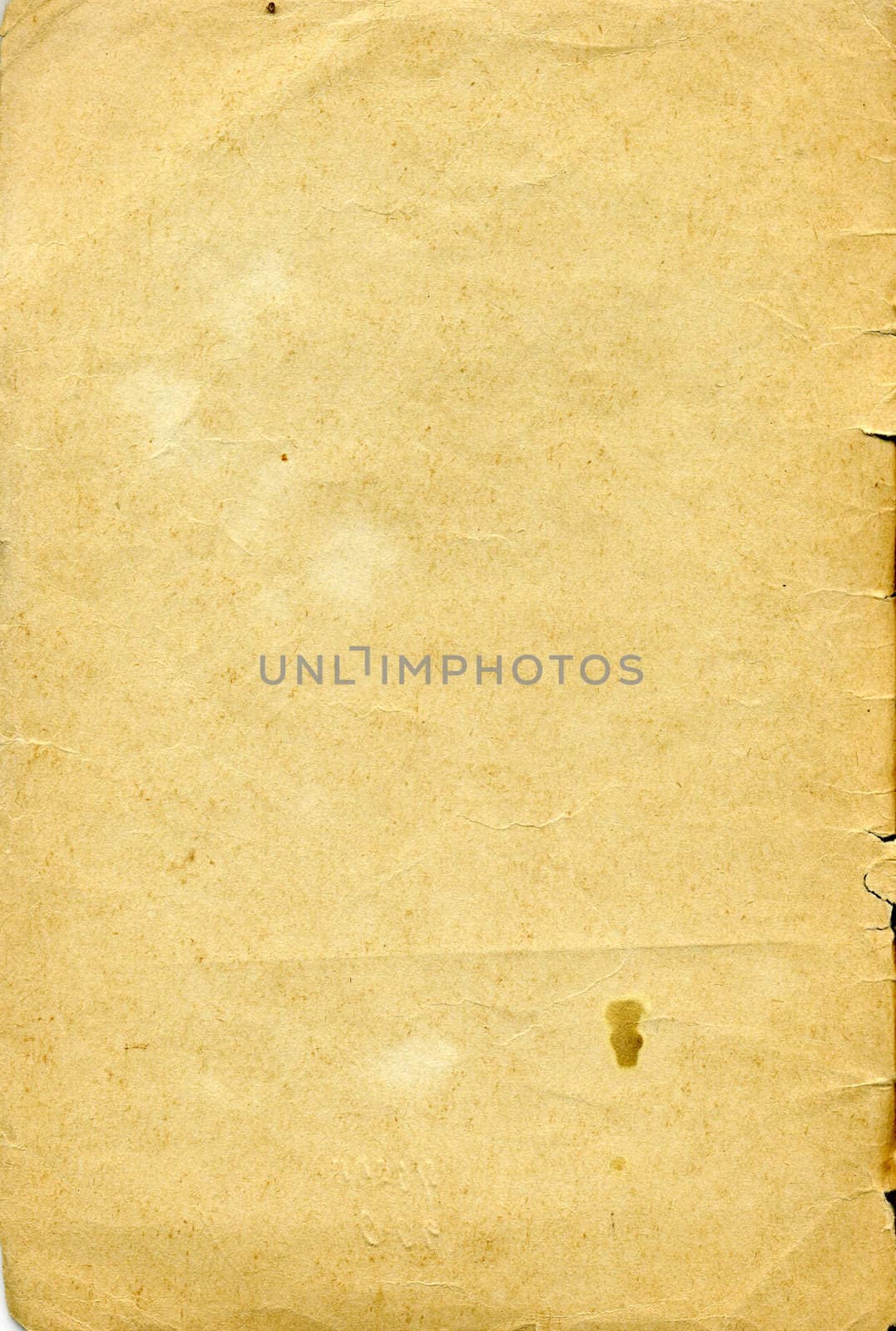 aging paper