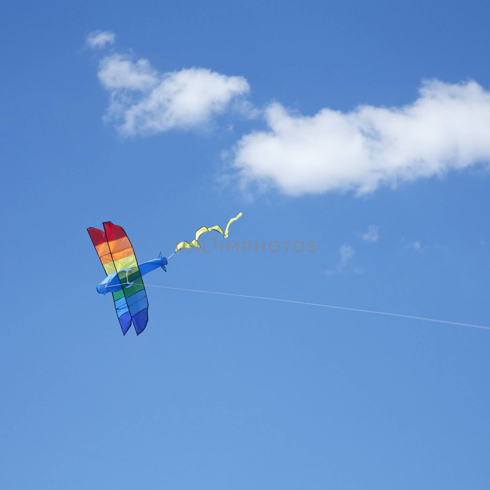 Kite Flying, plane by instinia