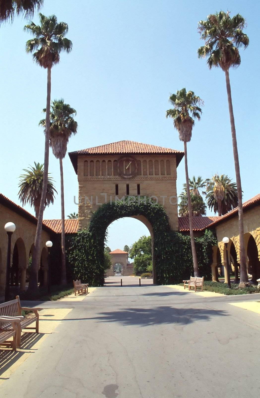 Stanford Campus in Palo Alto, North California.