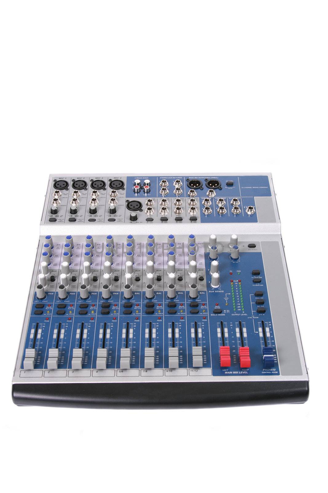 18-channel audio mixing console