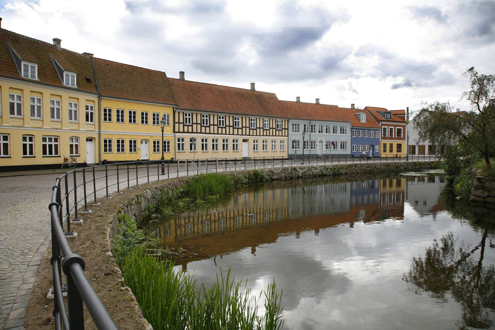 Old town of Nyborg by ABCDK