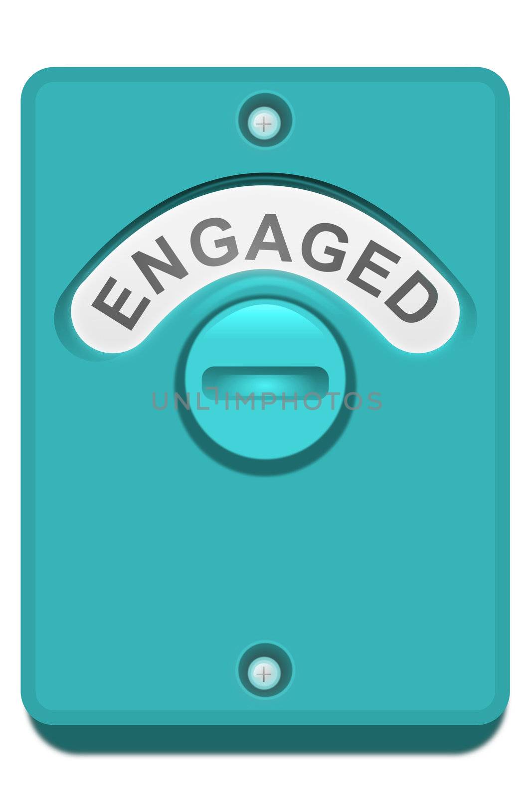 Engaged lock. by 72soul