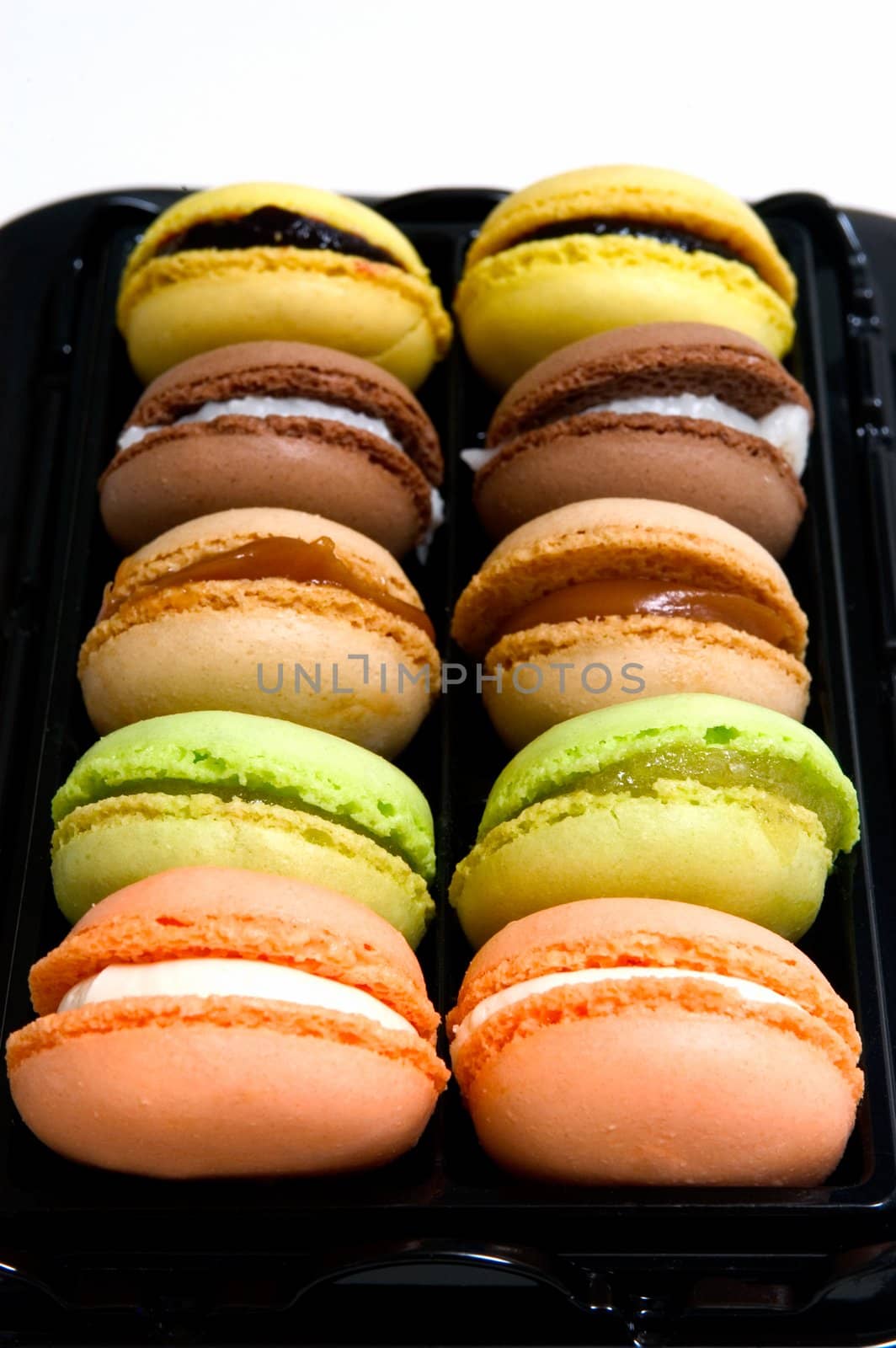 Macaroons in the studio by gillespaire